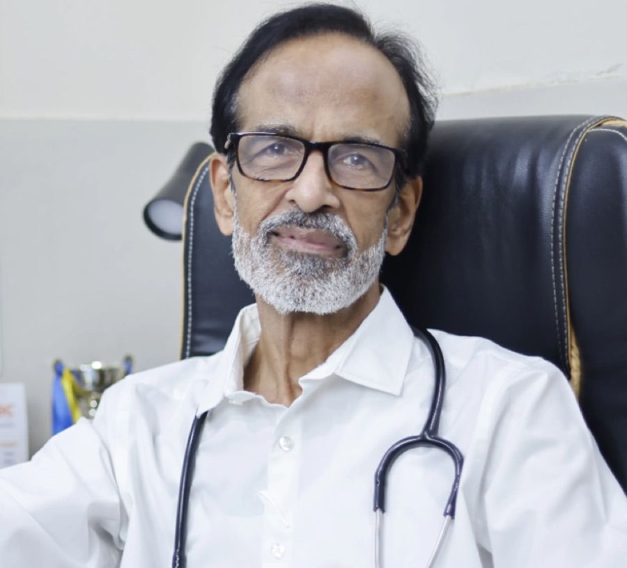 Dr. Kishore Nichani, obstetrician and gynaecologist, founder of Aashirwad Hospital